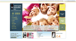 Desktop Screenshot of childhealthassociatespc.com